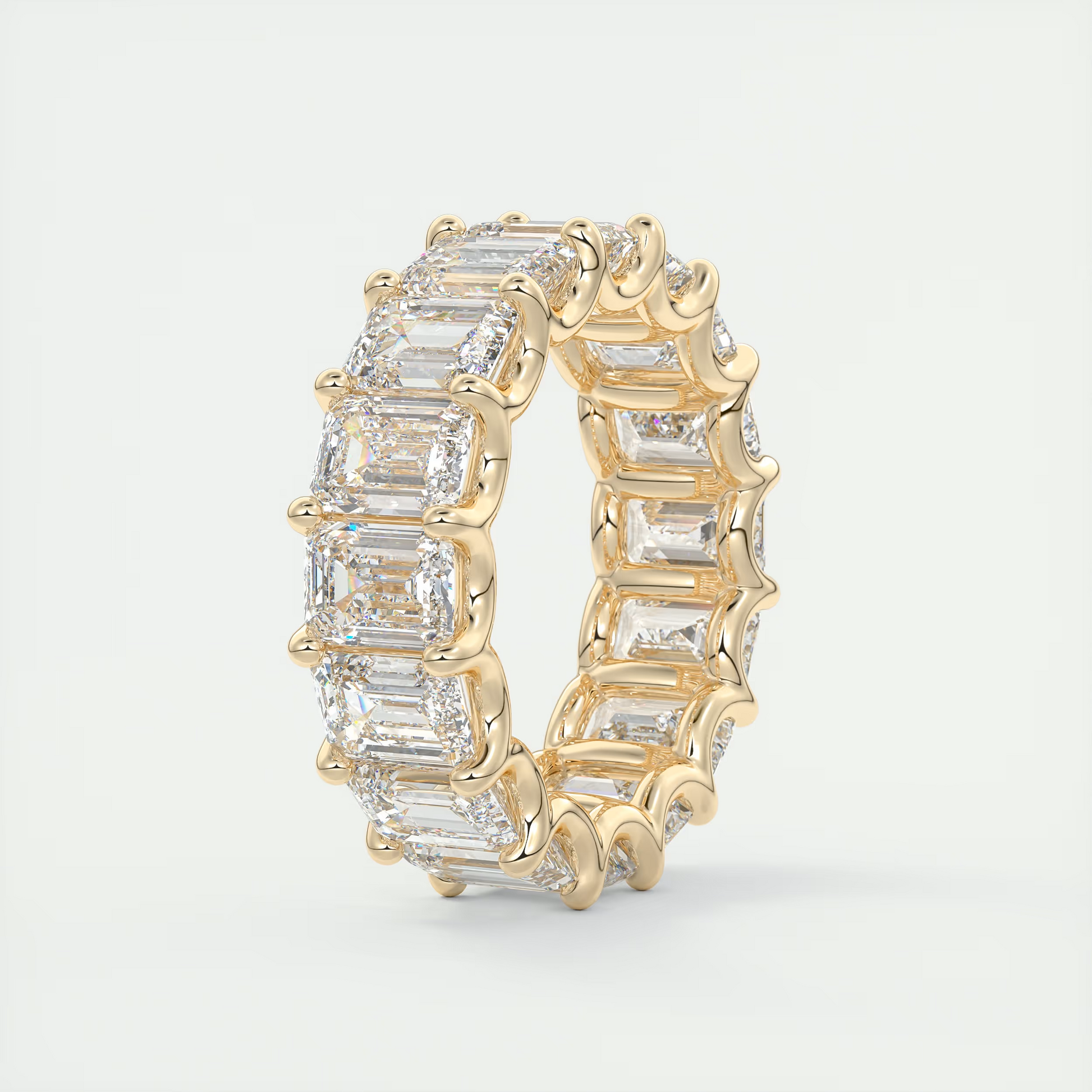 Infinite Emerald Eternity Band (8.80 TCW)