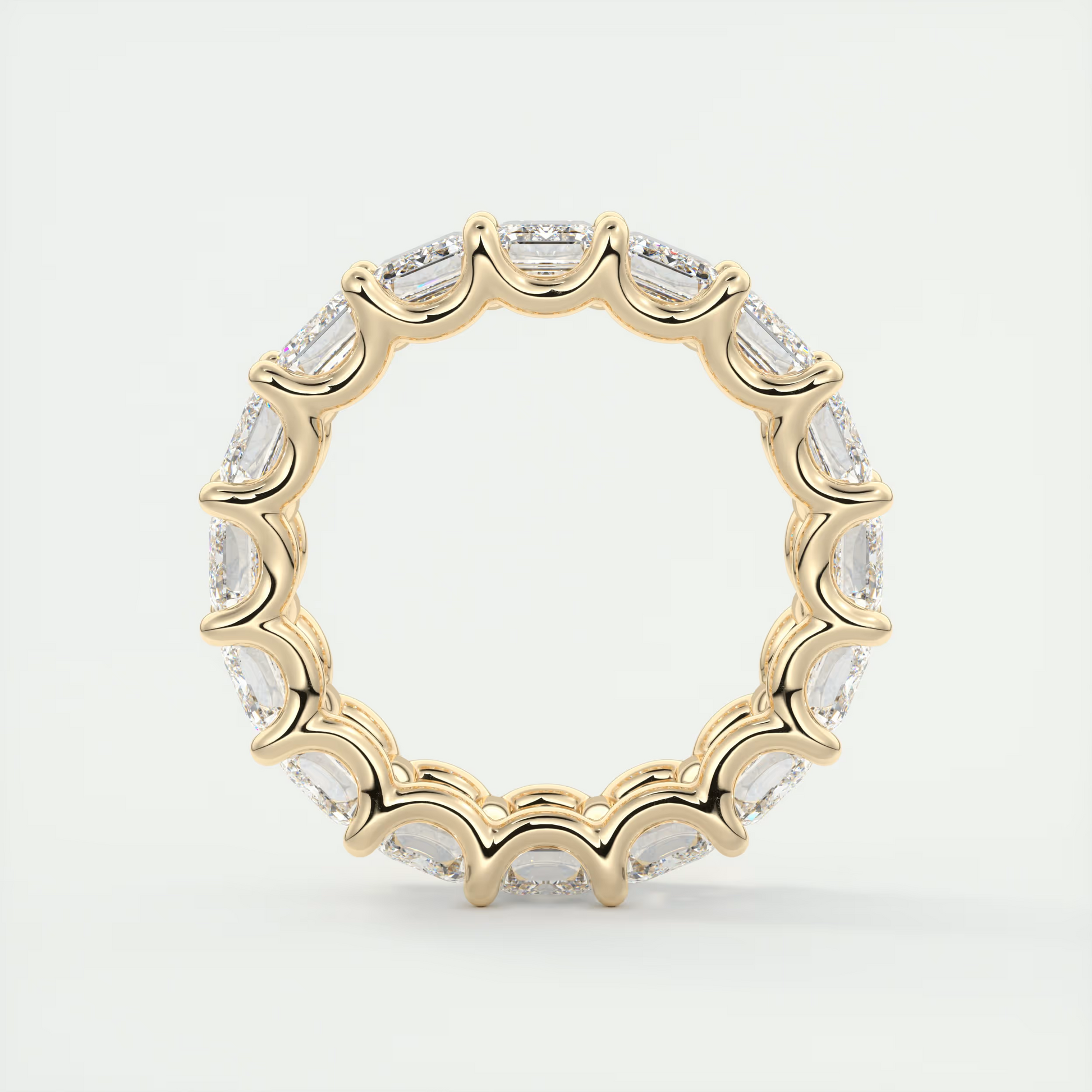 Infinite Emerald Eternity Band (8.80 TCW)