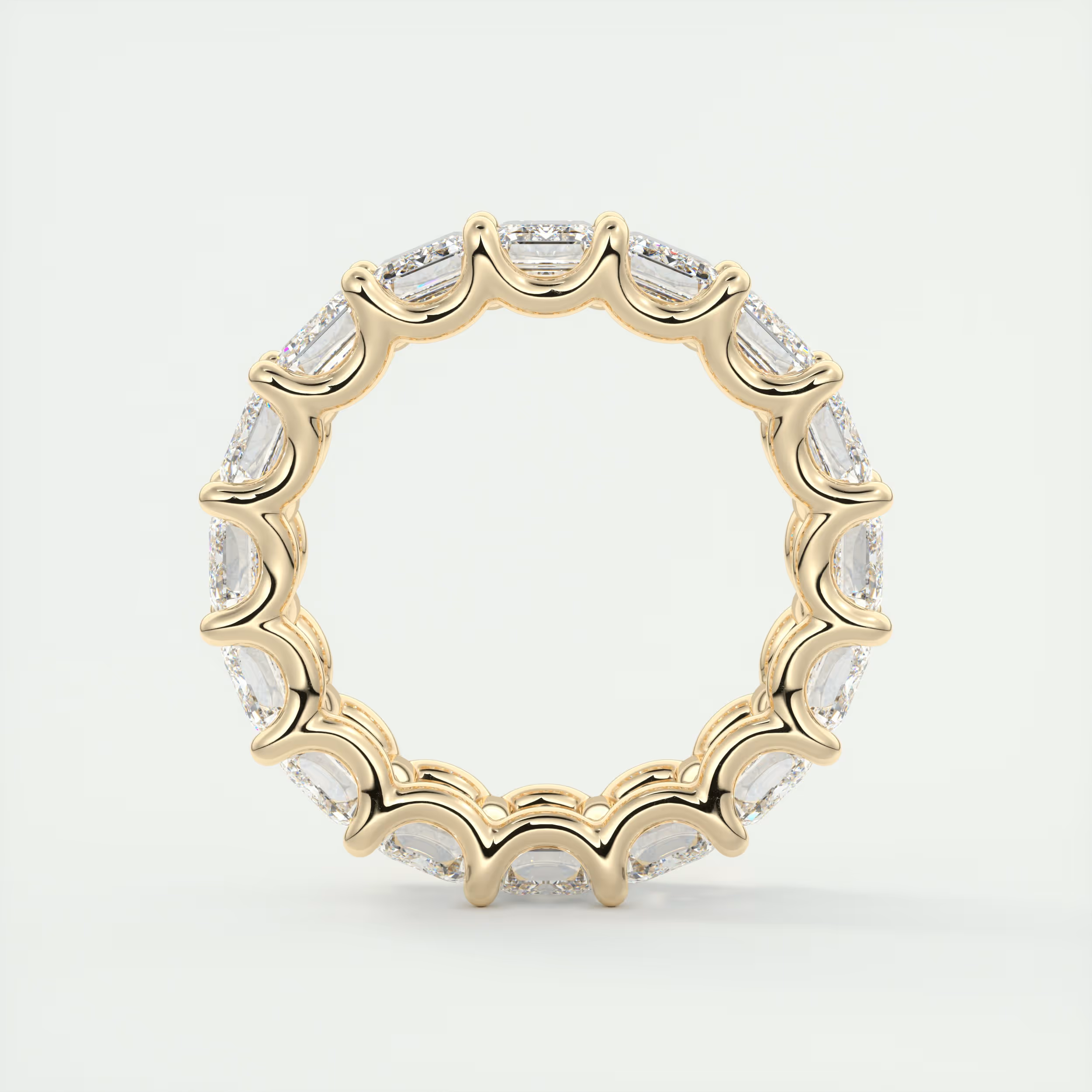 Infinite Emerald Eternity Band (8.80 TCW)
