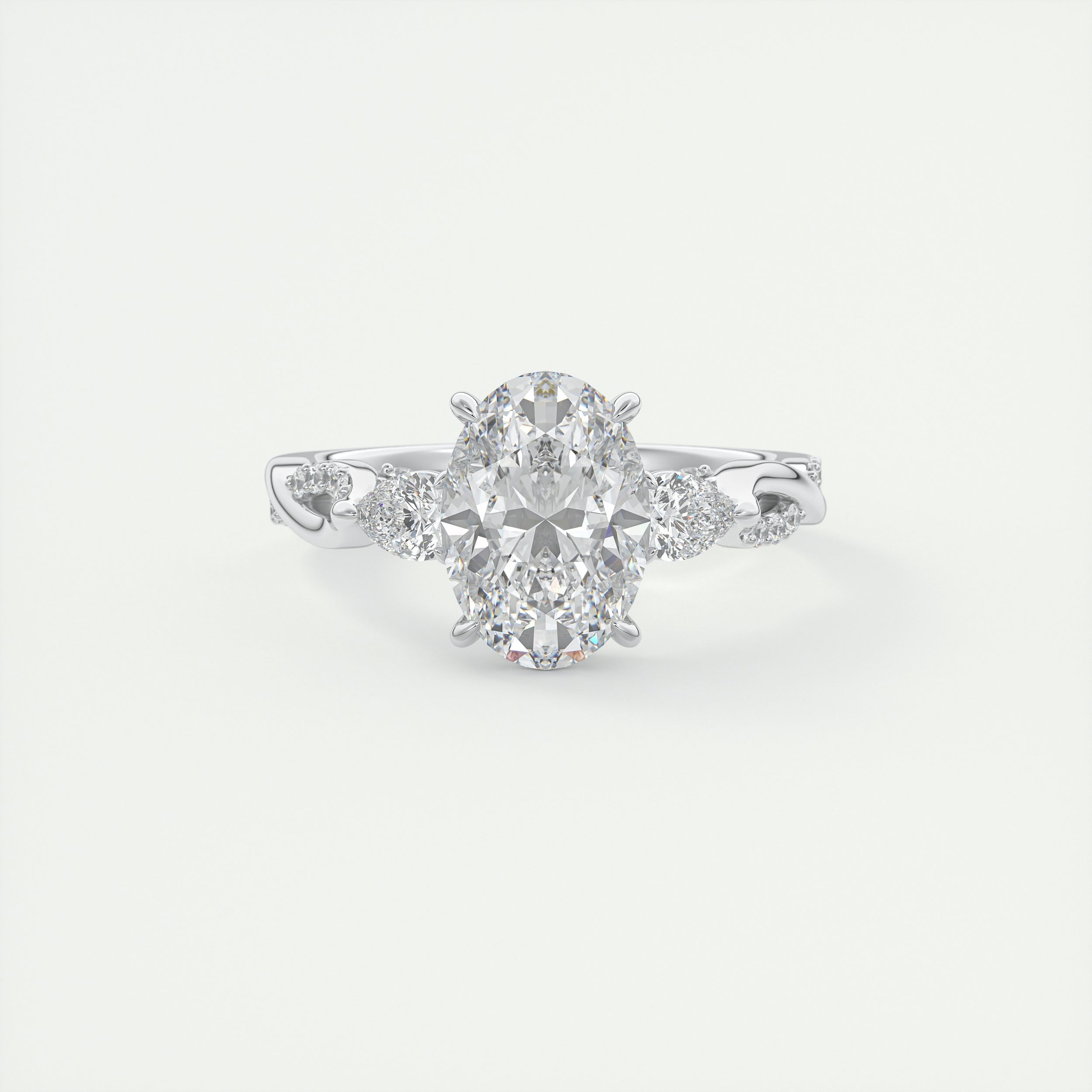 2 Carat Twisted Round Solitaire