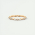 Bezel Set Beaded Eternity Band (0.25 TCW)