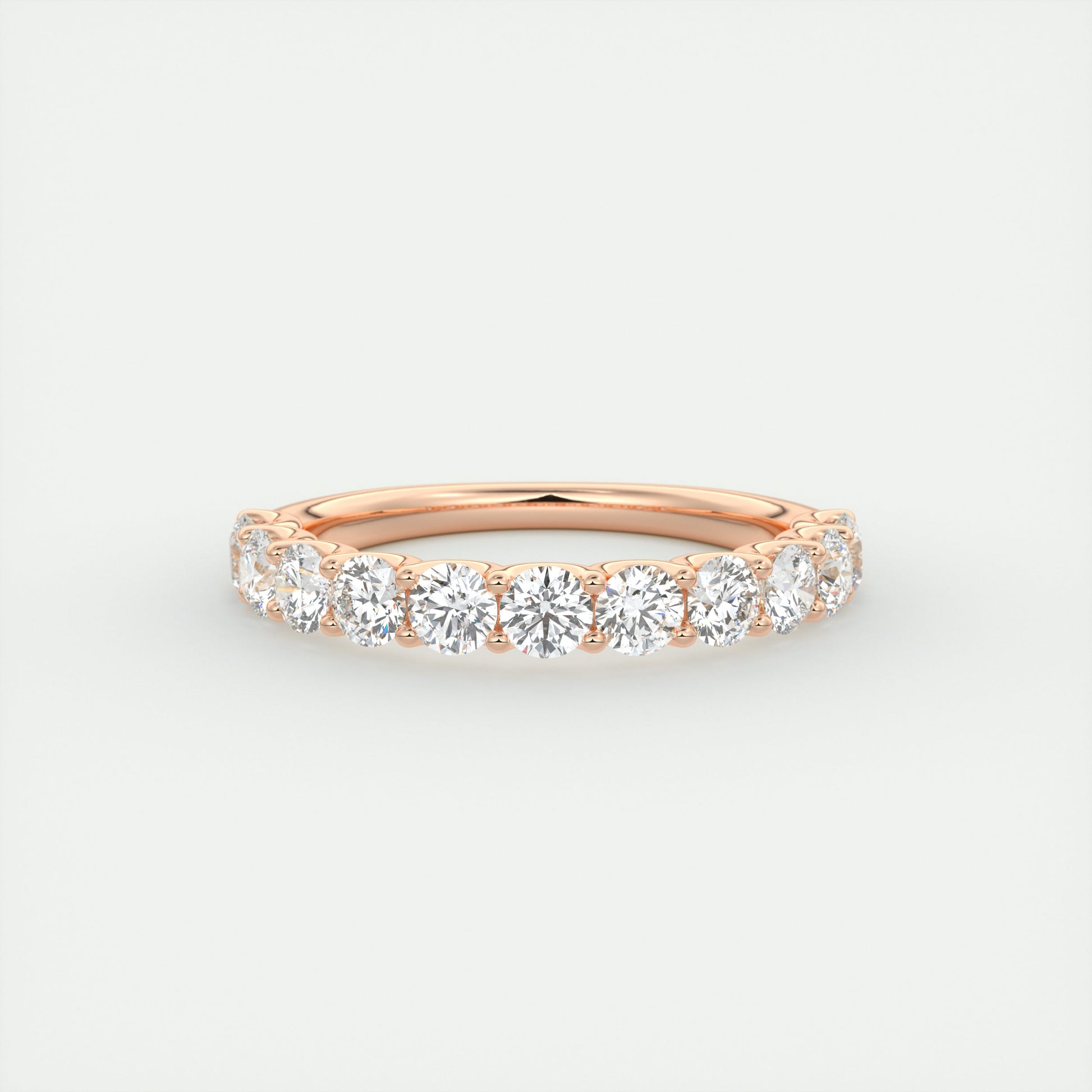 Round Half Eternity Band (1.00 TCW)