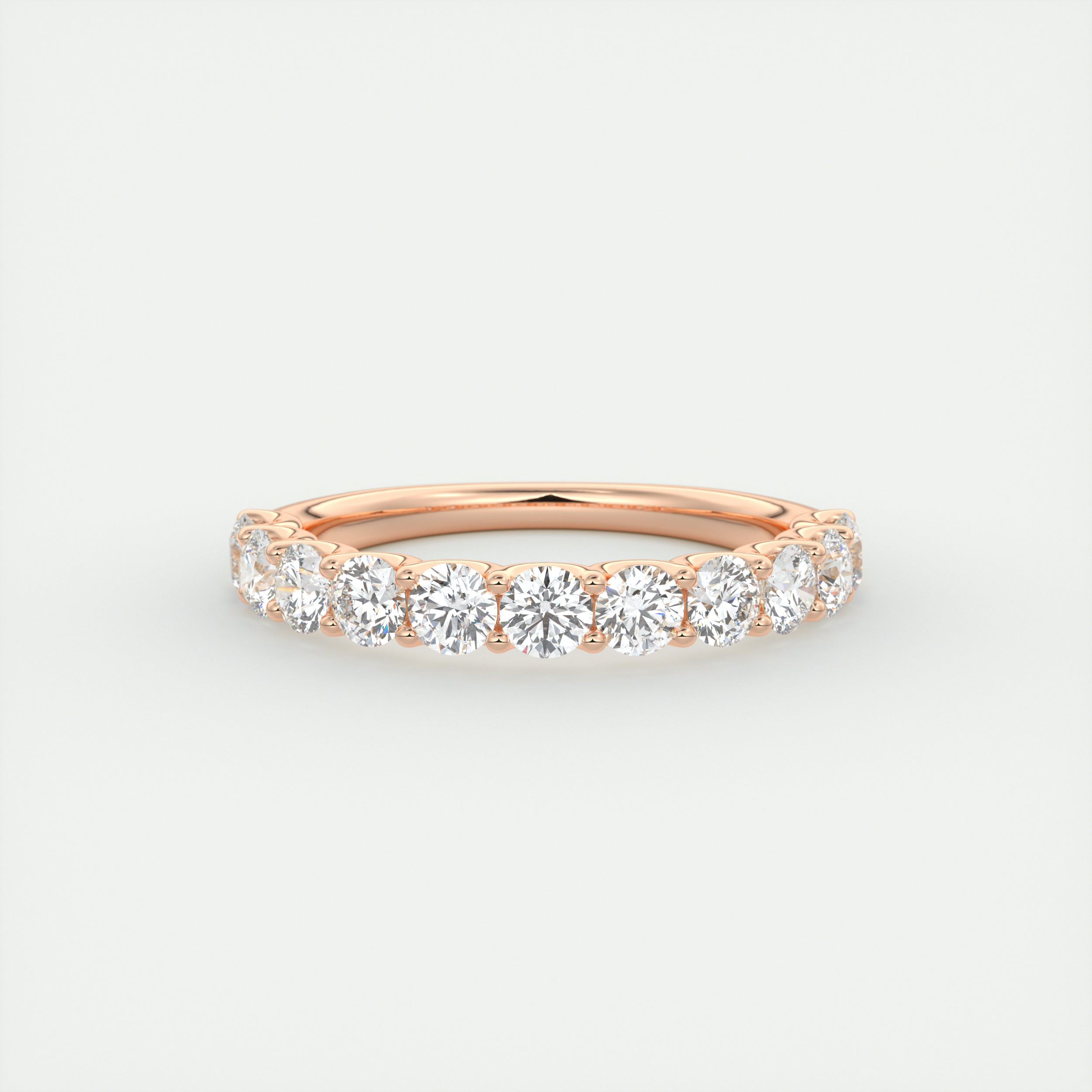 Round Half Eternity Band (1.00 TCW)