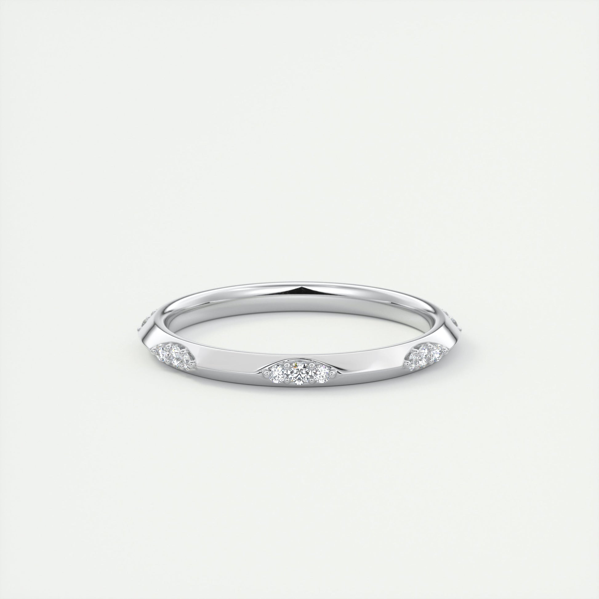 Pavé Lace Wedding Band (0.10 TCW)