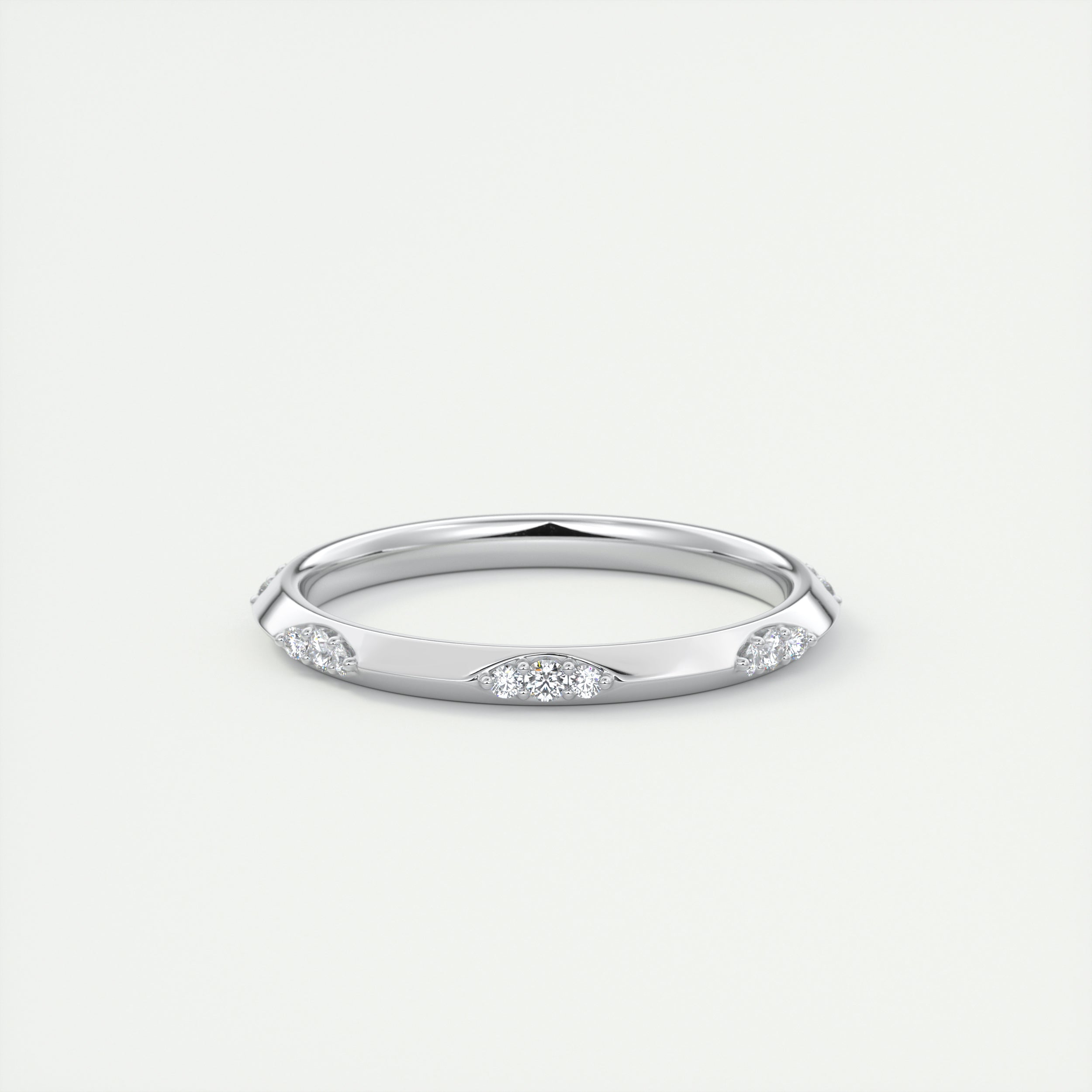 Pavé Lace Wedding Band (0.10 TCW)