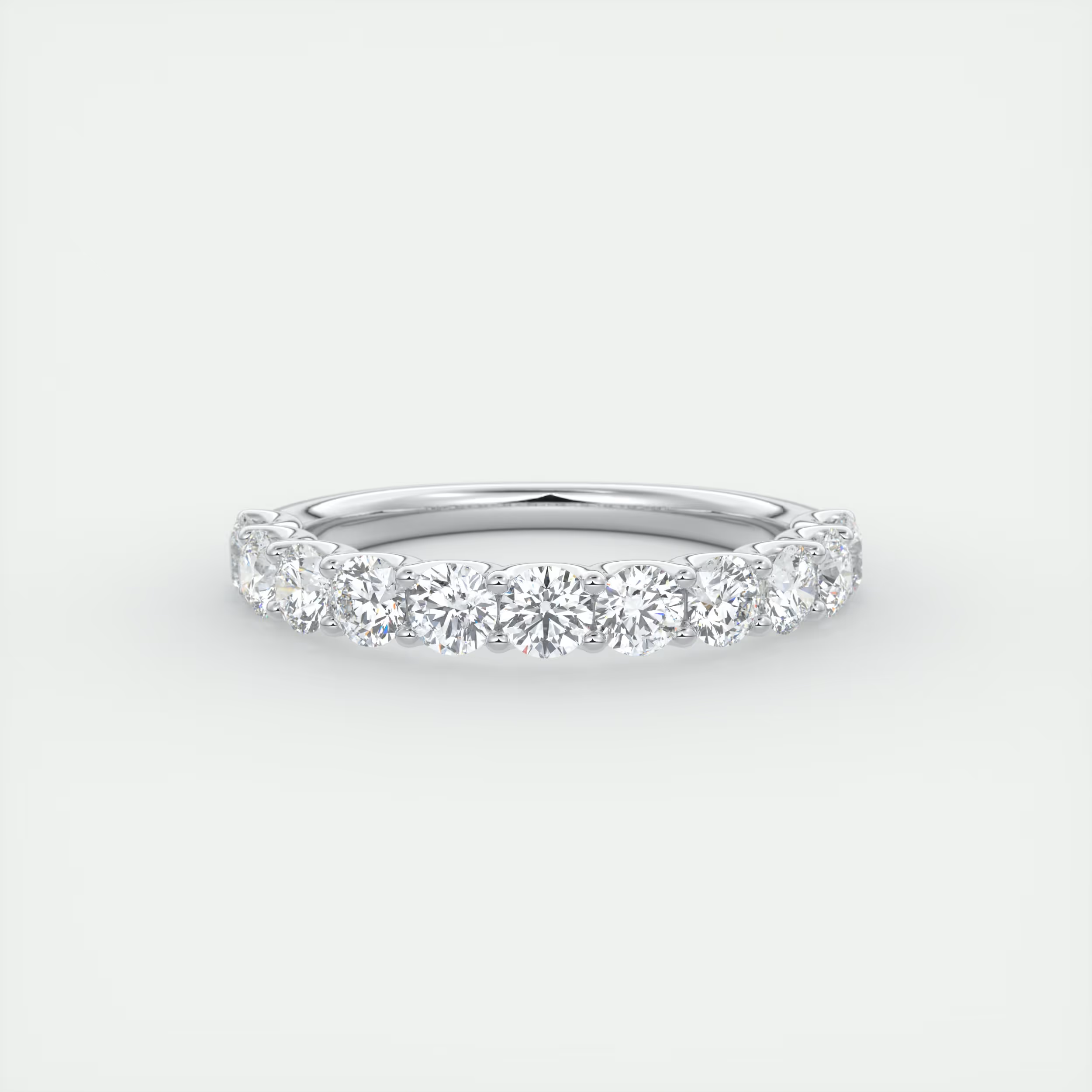 Round Half Eternity Band (1.00 TCW)