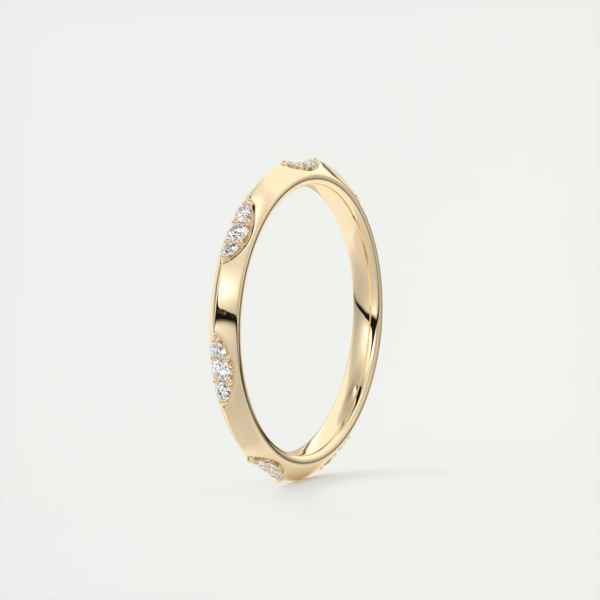 Pavé Lace Wedding Band (0.10 TCW)