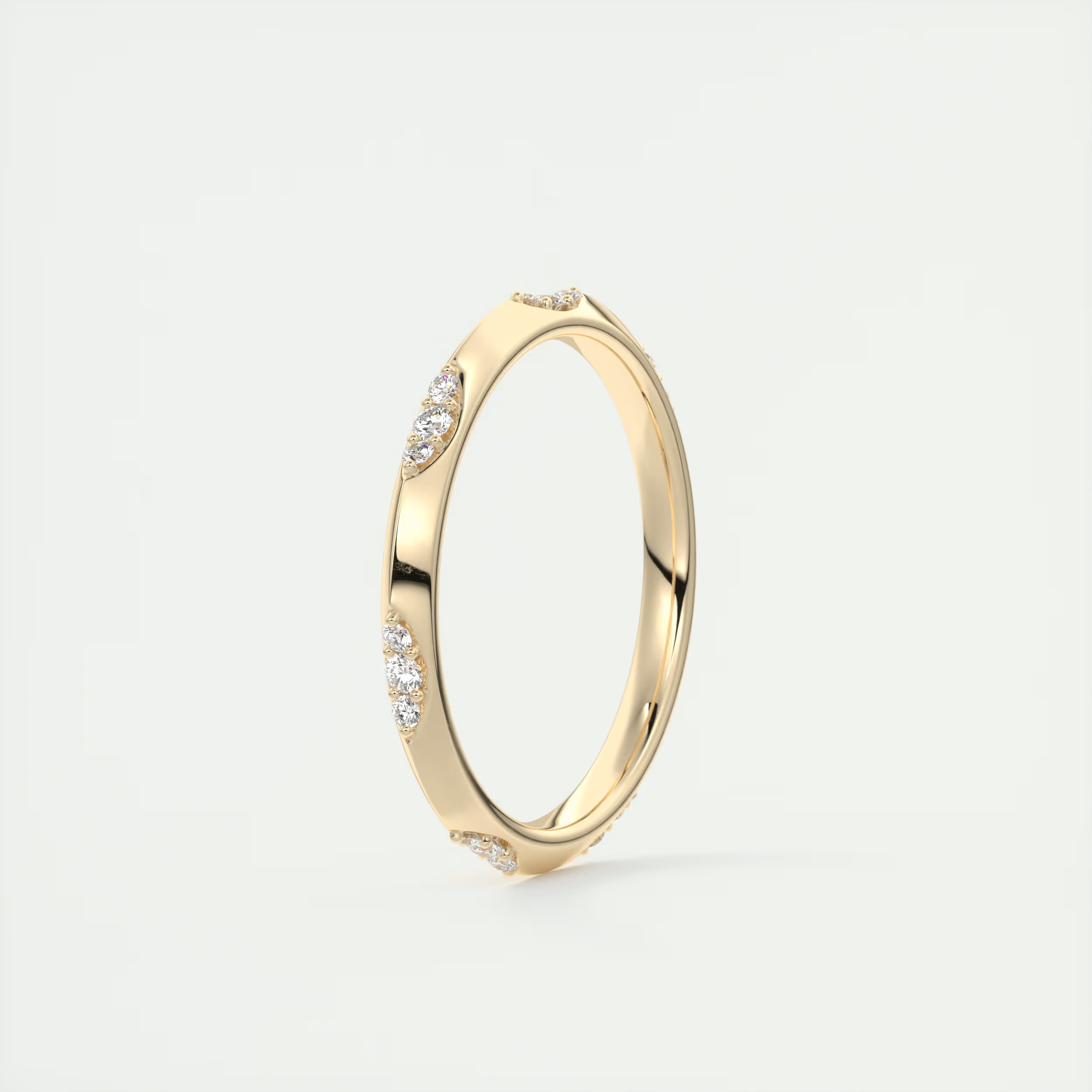 Pavé Lace Wedding Band (0.10 TCW)