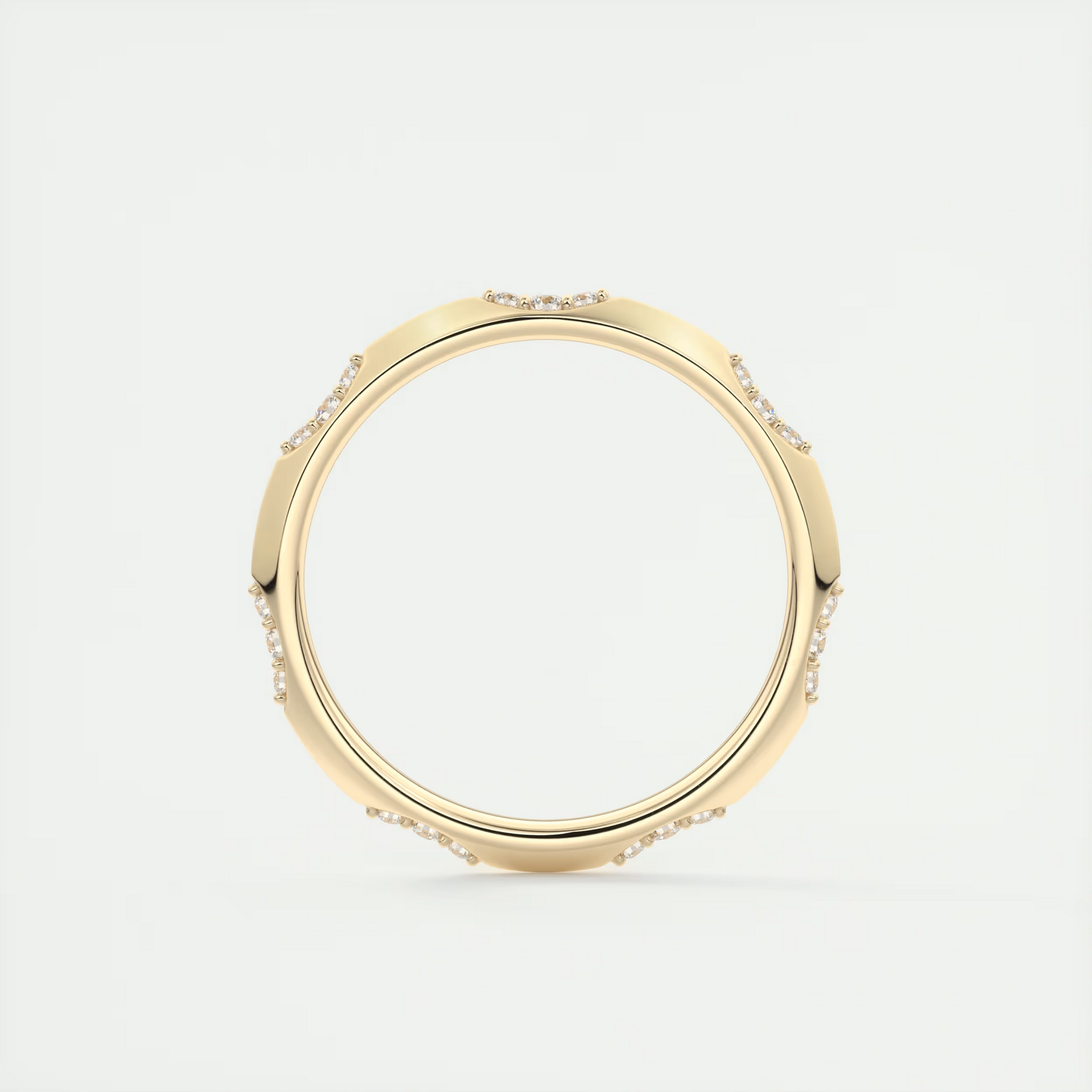 Pavé Lace Wedding Band (0.10 TCW)