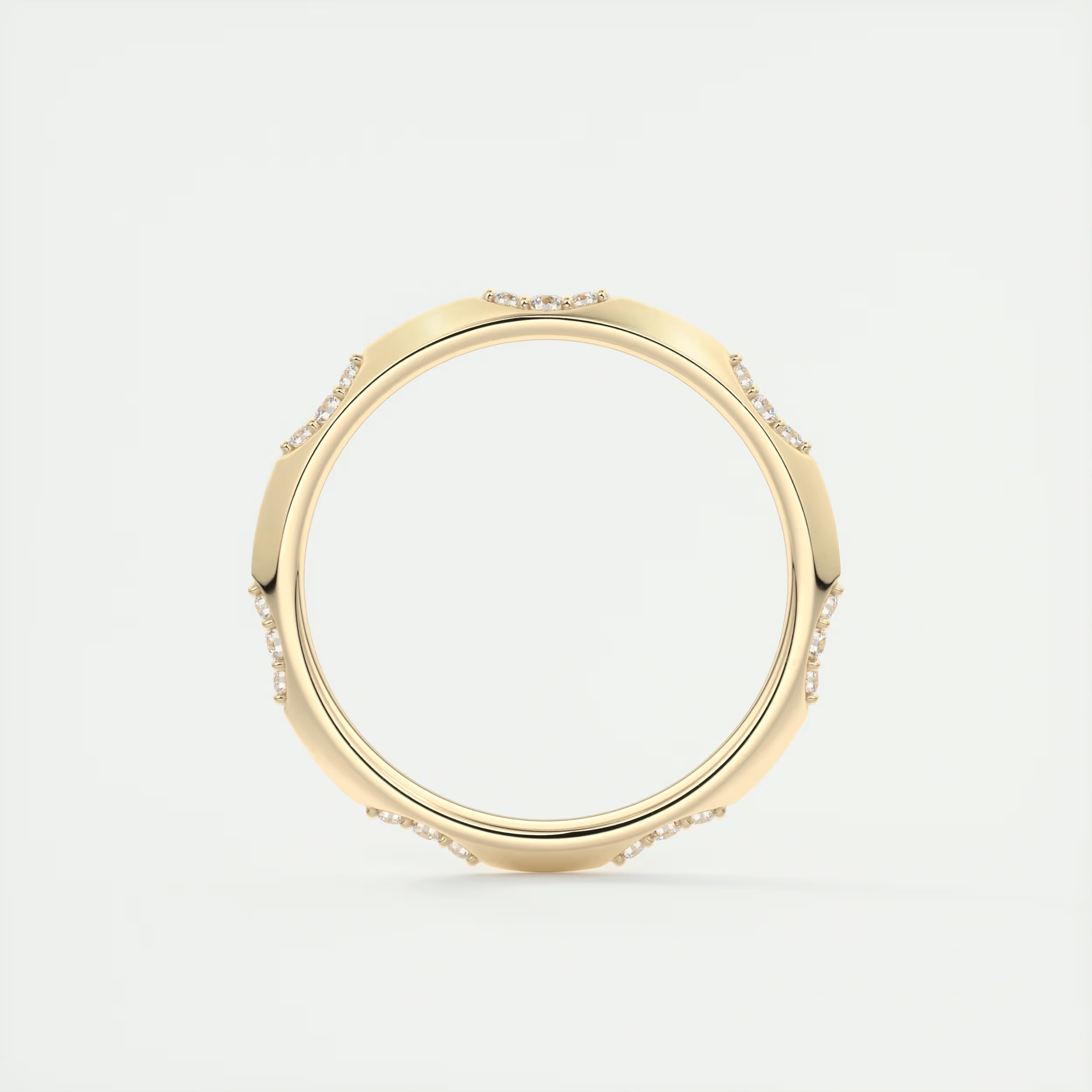 Pavé Lace Wedding Band (0.10 TCW)