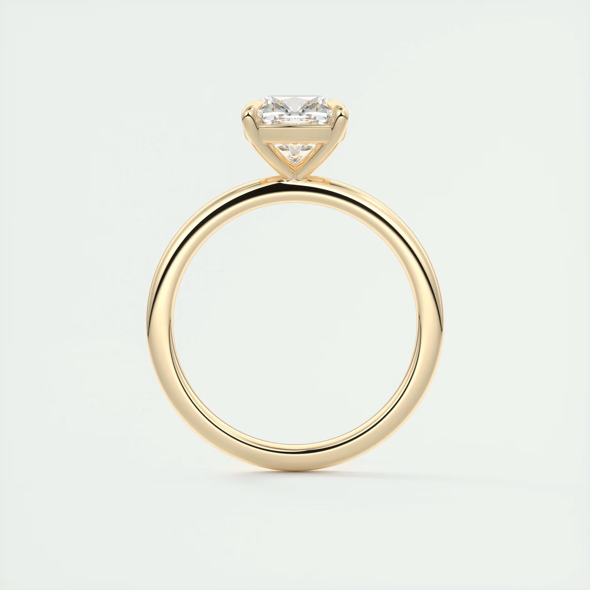 2 Carat Cushion Solitaire