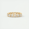 Asscher Bezel Eternity Band (2.25 TCW)