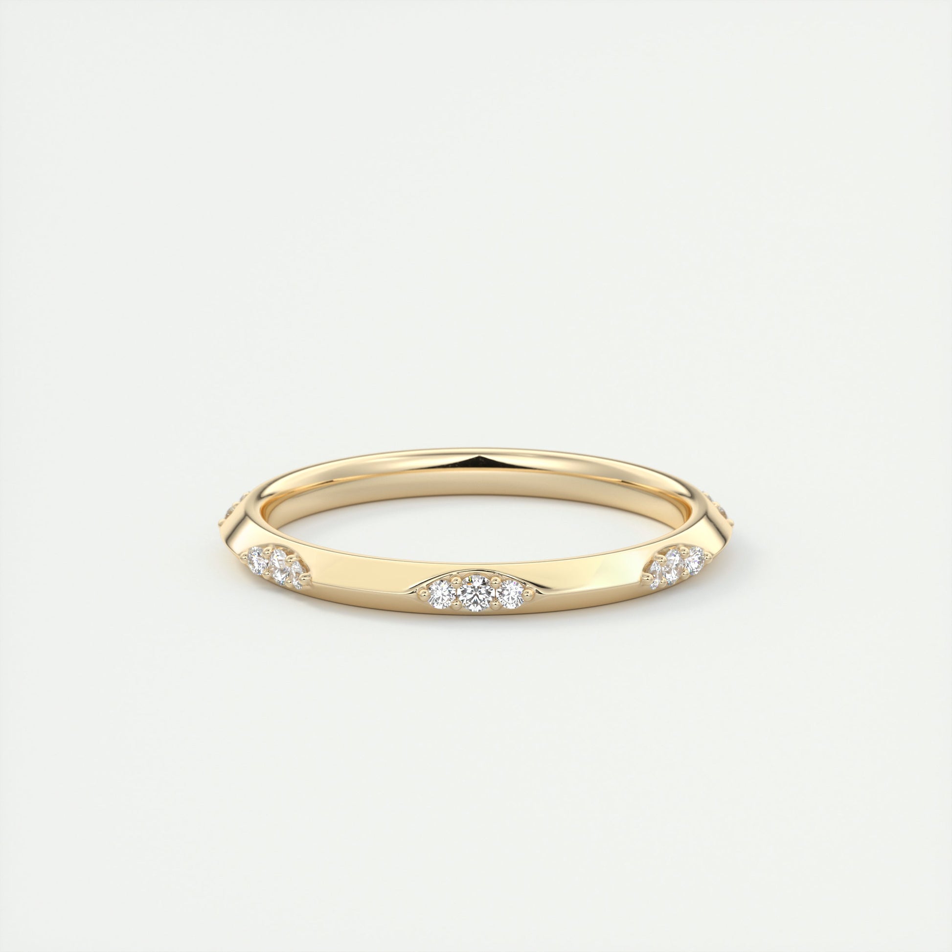 Pavé Lace Wedding Band (0.10 TCW)