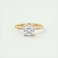 2 Carat Cushion Solitaire