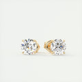 2 ct Round Diamond Studs