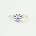 2 Carat Round – The Four Prong Solitaire
