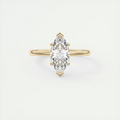 2 Carat Flush Stacking Marquise Solitaire