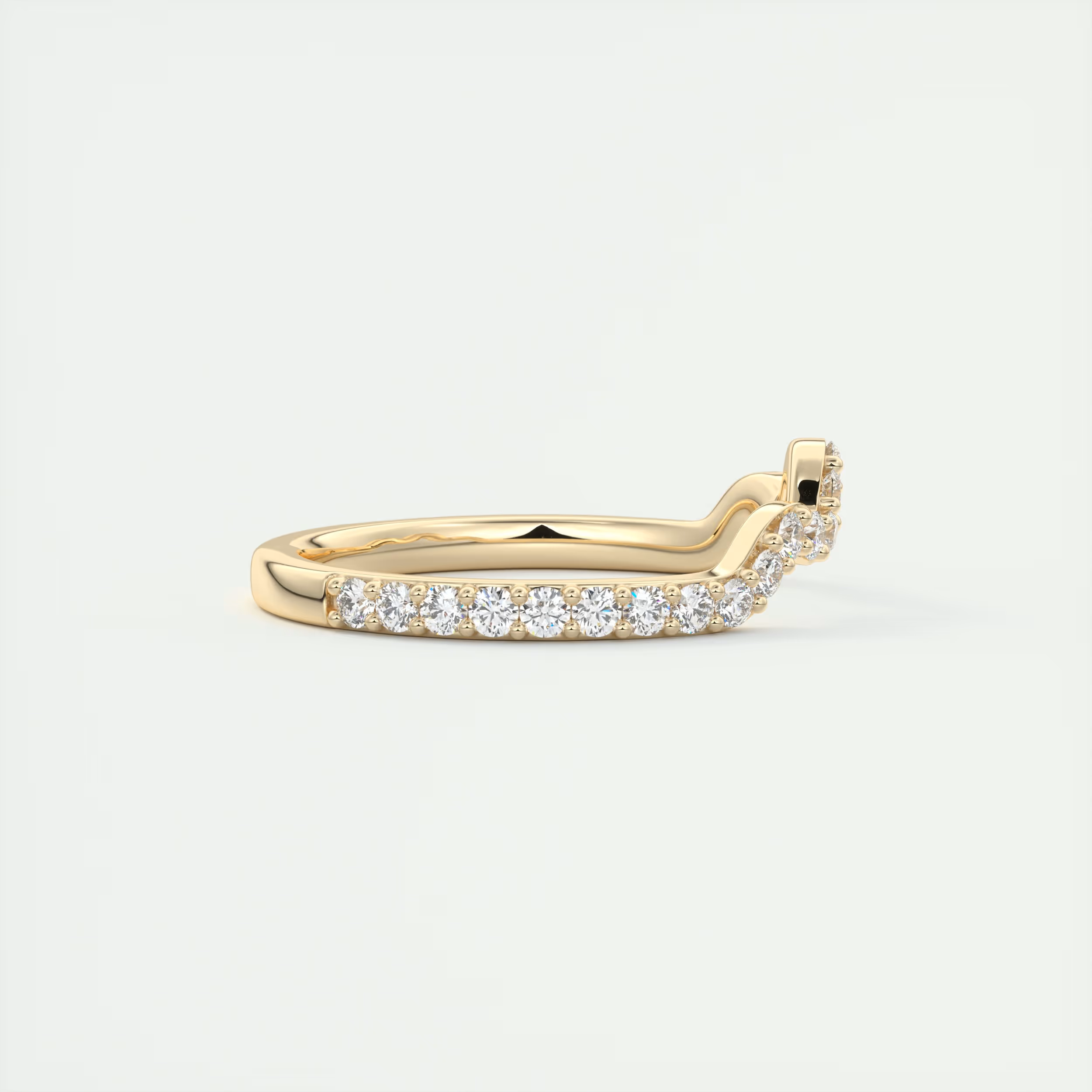 Cloud Squiggly Eternity Band – 1.5mm Rounds (0.60 TCW)