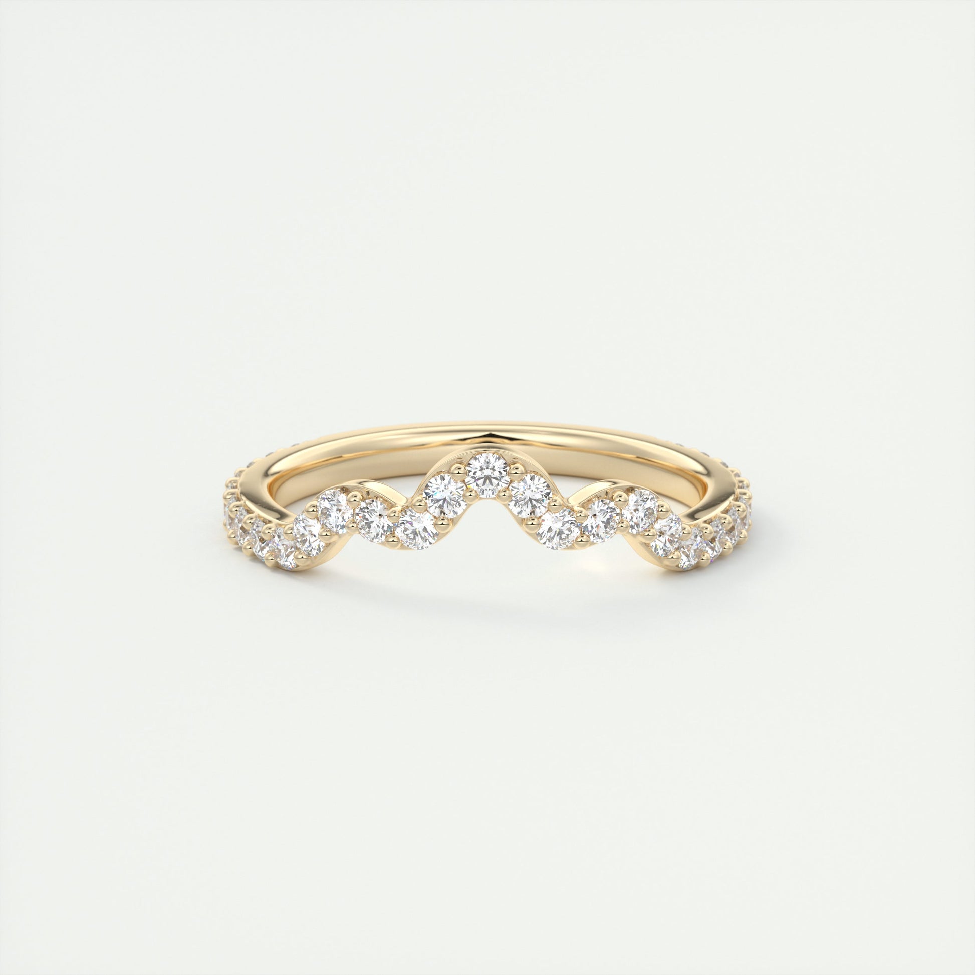 Cloud Squiggly Eternity Band – 1.5mm Rounds (0.60 TCW)