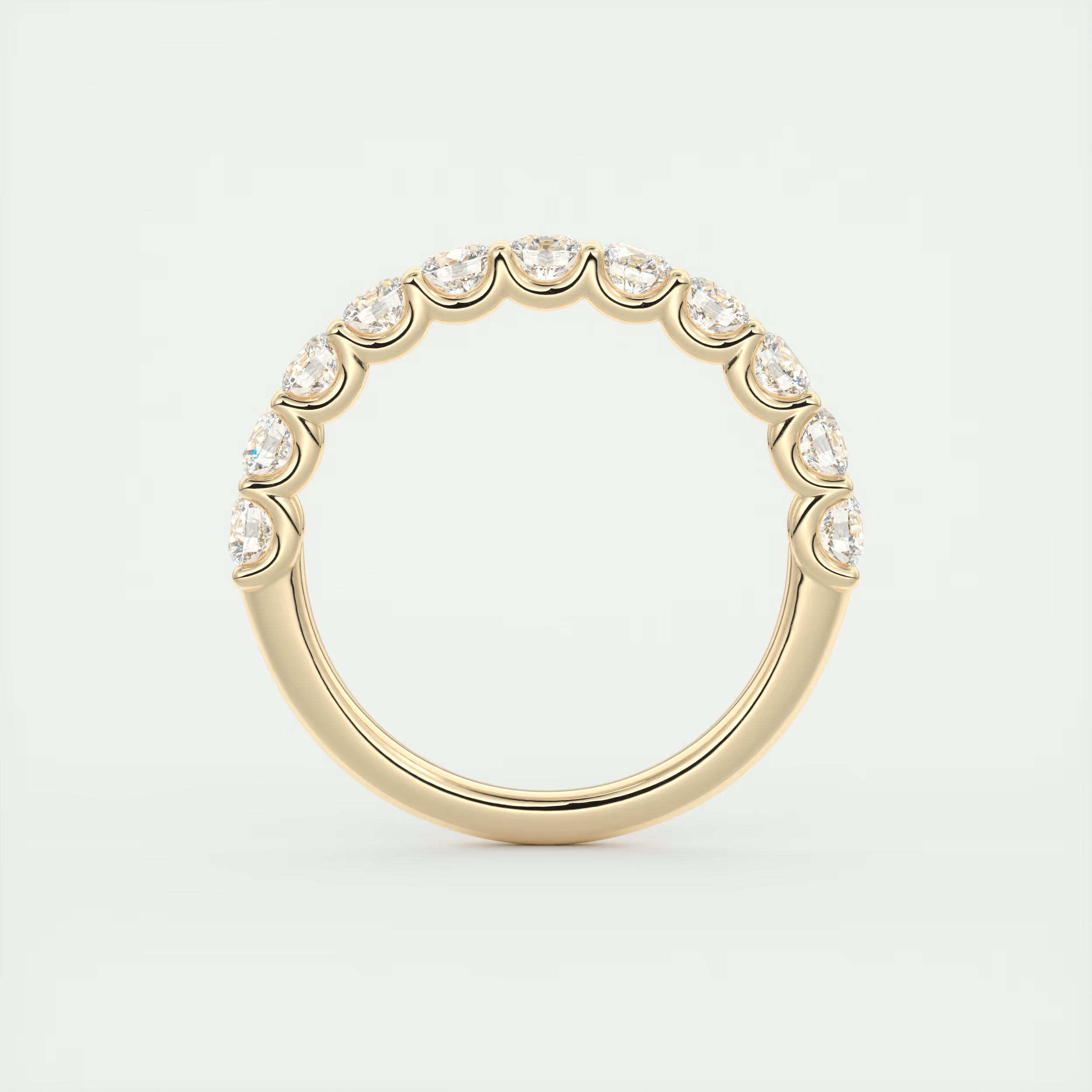 Round Half Eternity Band (1.00 TCW)