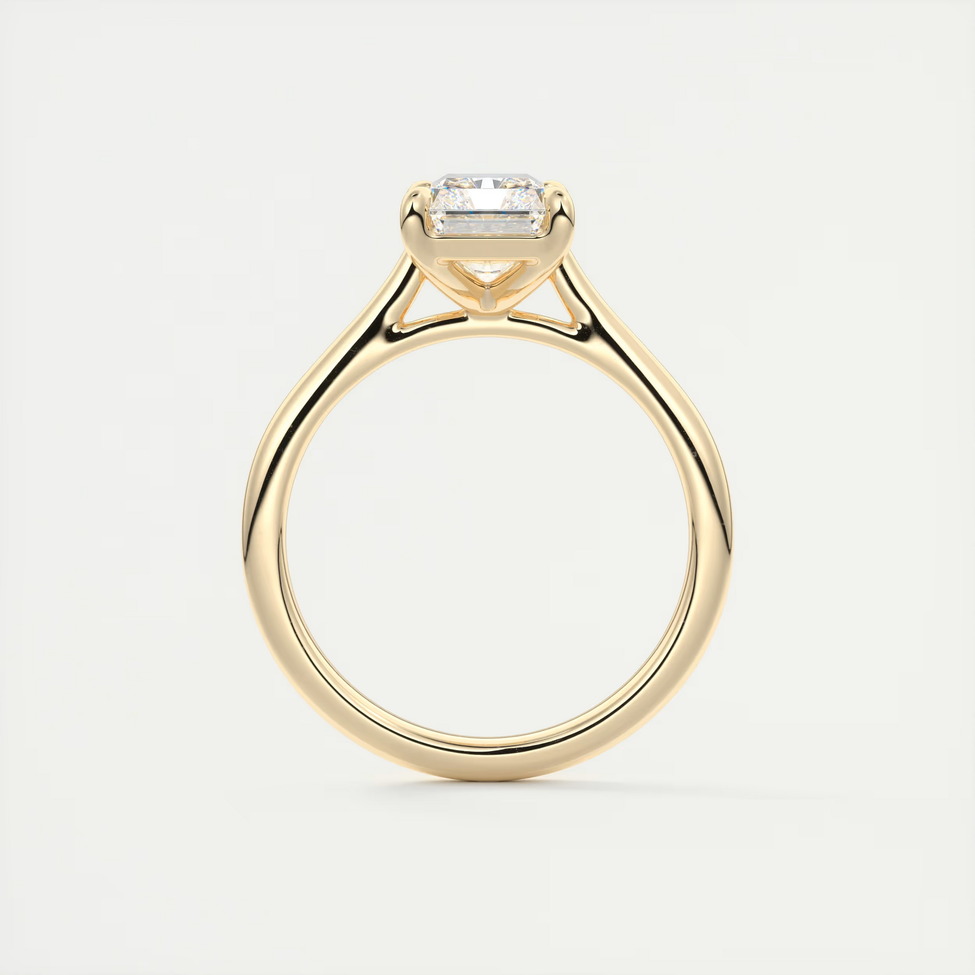 2 ct Emerald Flush Stacking 1.8mm Solitaire