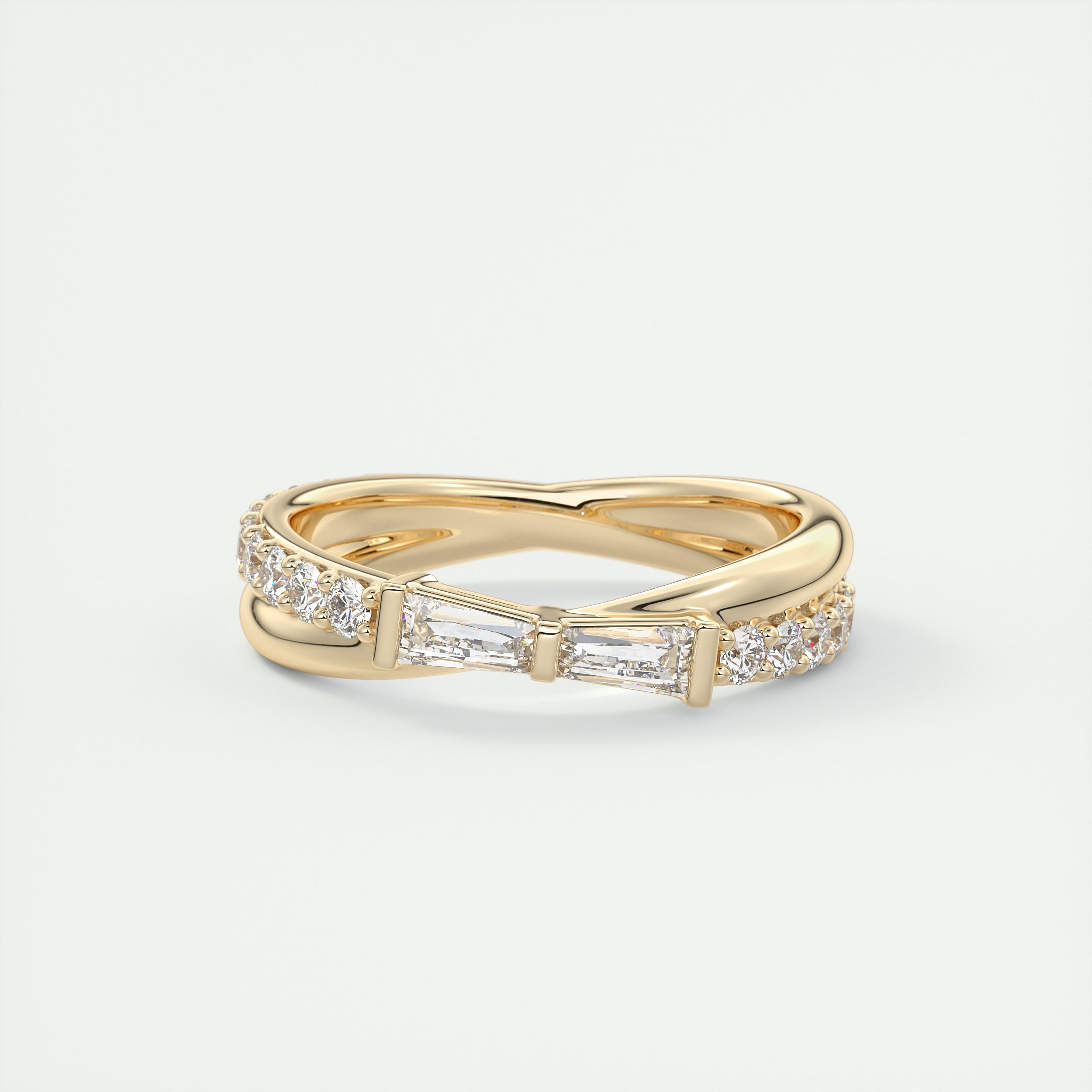 Spritz Crossover Diamond Band (0.50 TCW)