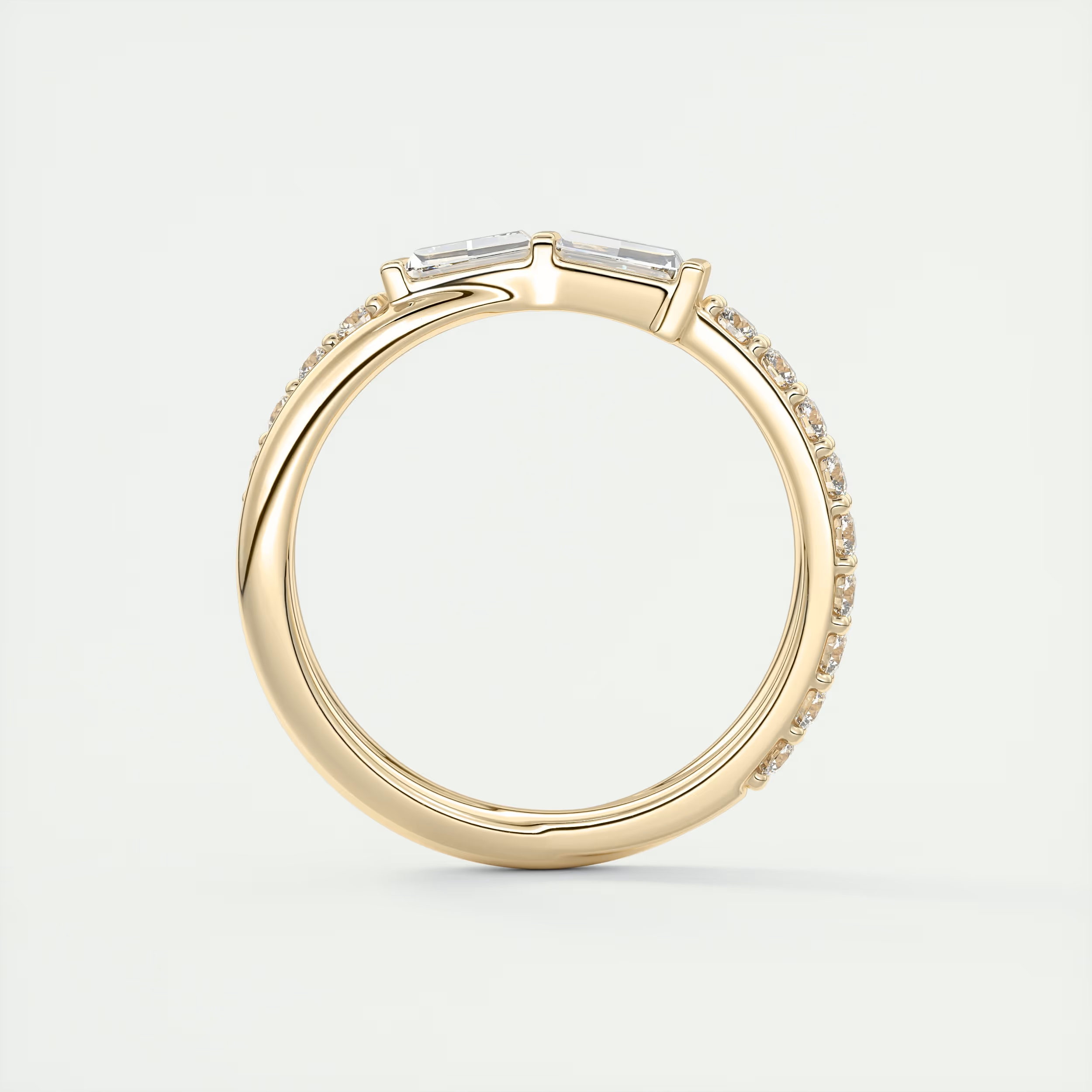 Spritz Crossover Diamond Band (0.50 TCW)