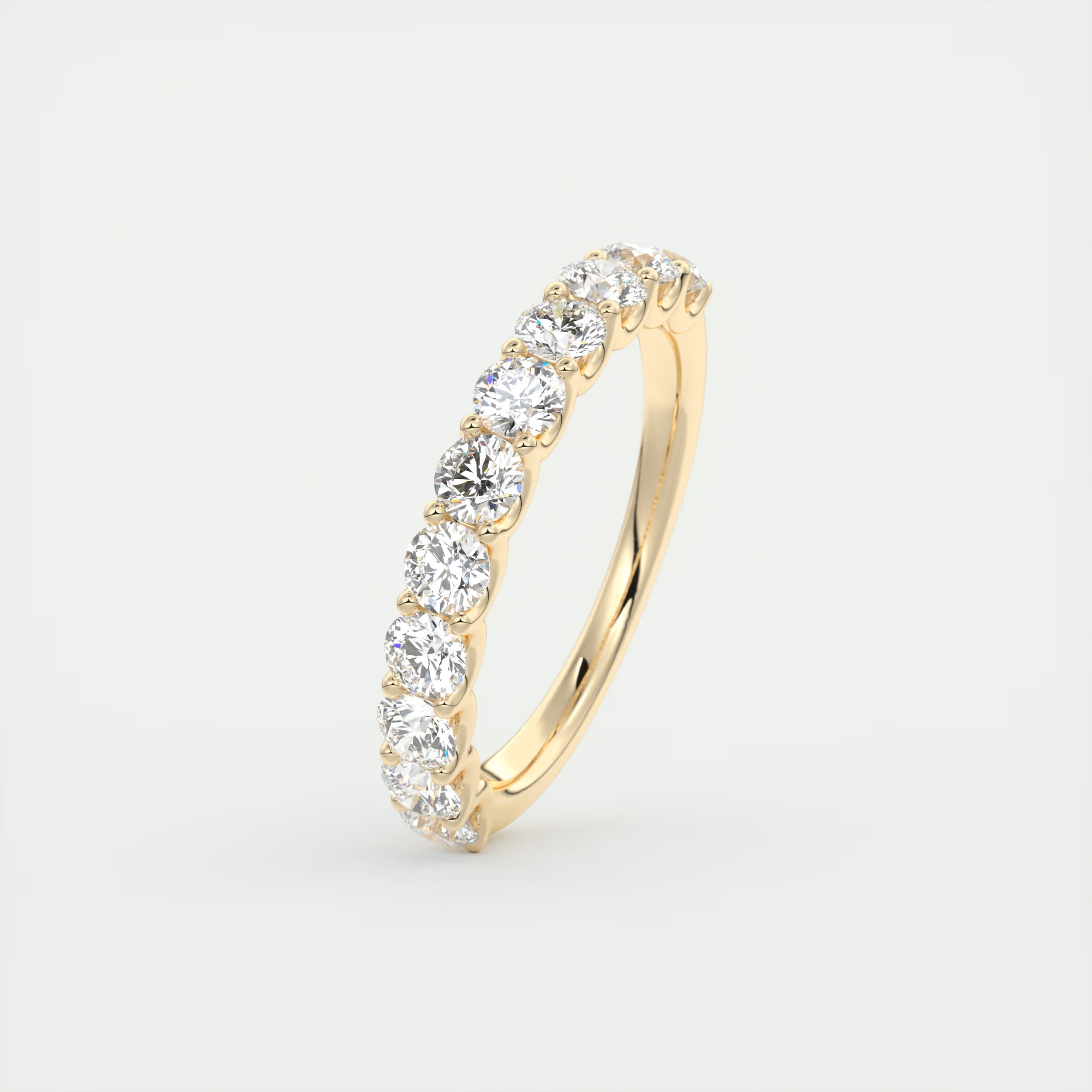 Round Half Eternity Band (1.00 TCW)