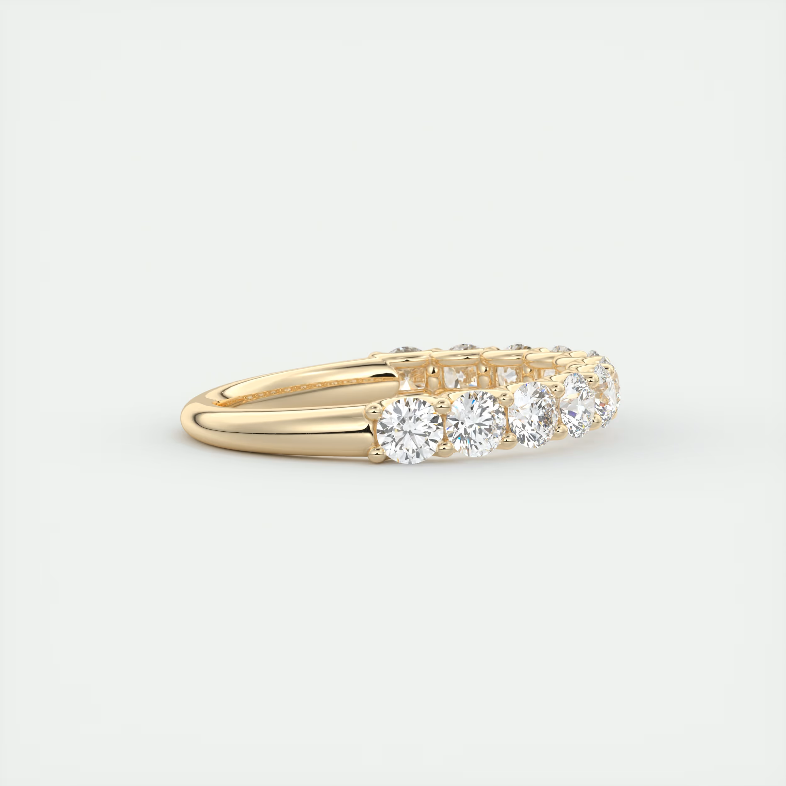 Round Half Eternity Band (1.00 TCW)