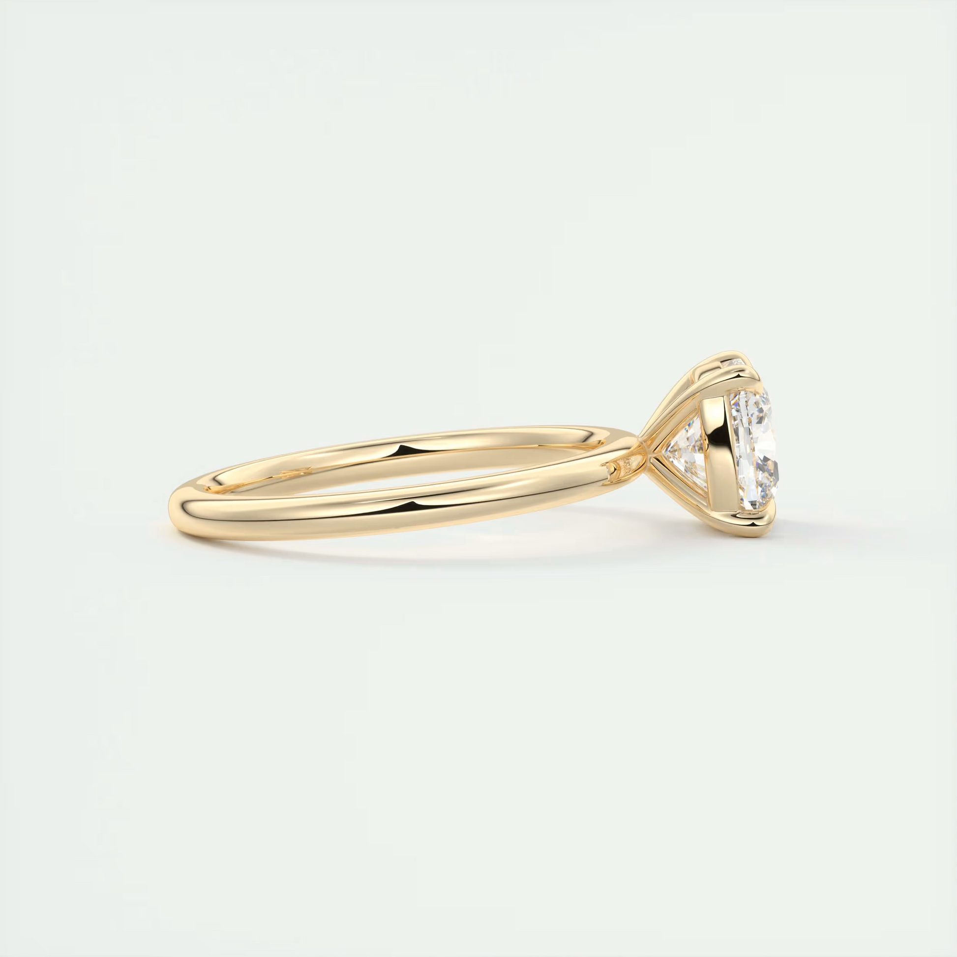 2 Carat Cushion Solitaire