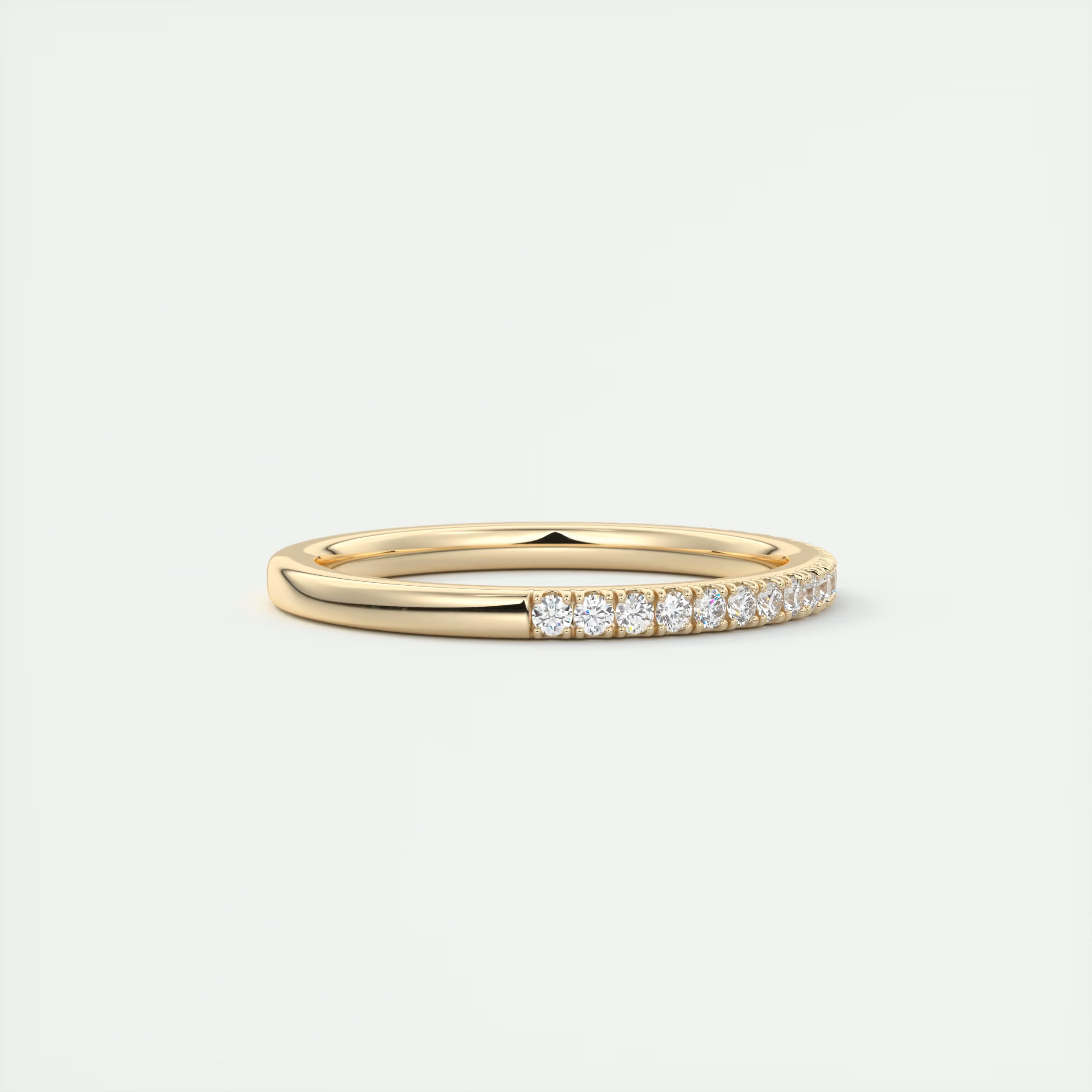 Skinny Half French Eternity Band (0.18 TCW)